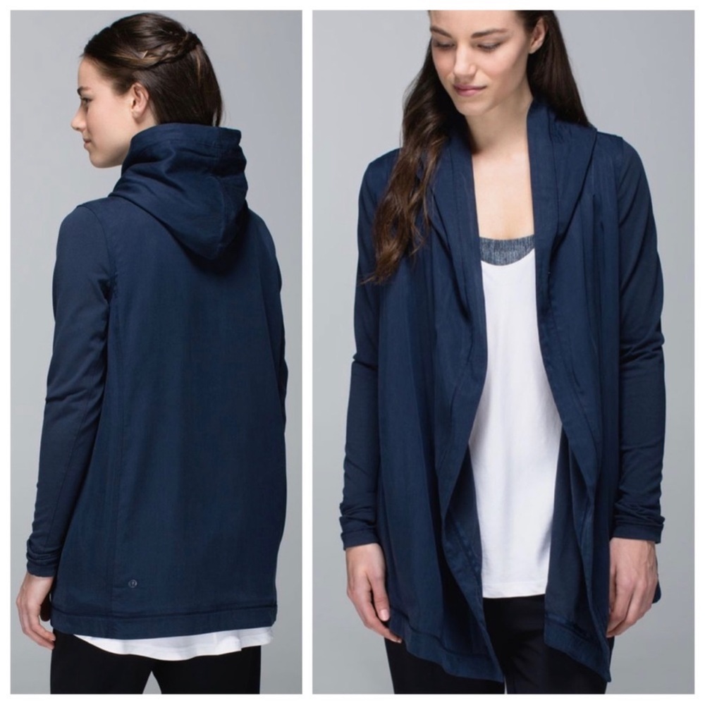 LULULEMON Blissed Out Wrap Jacket Size 10